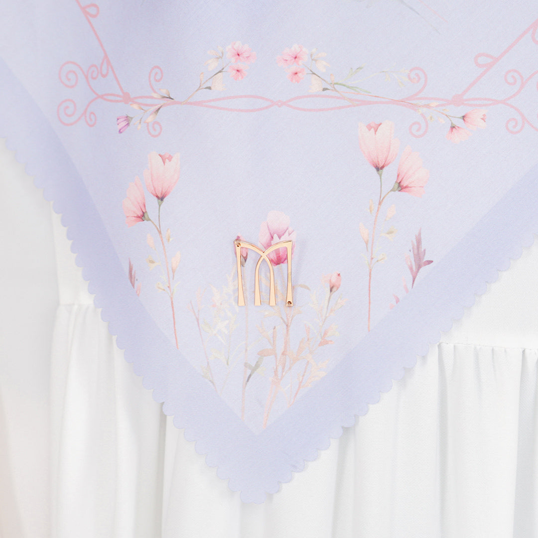 Arsy Embossed Printed Scarf