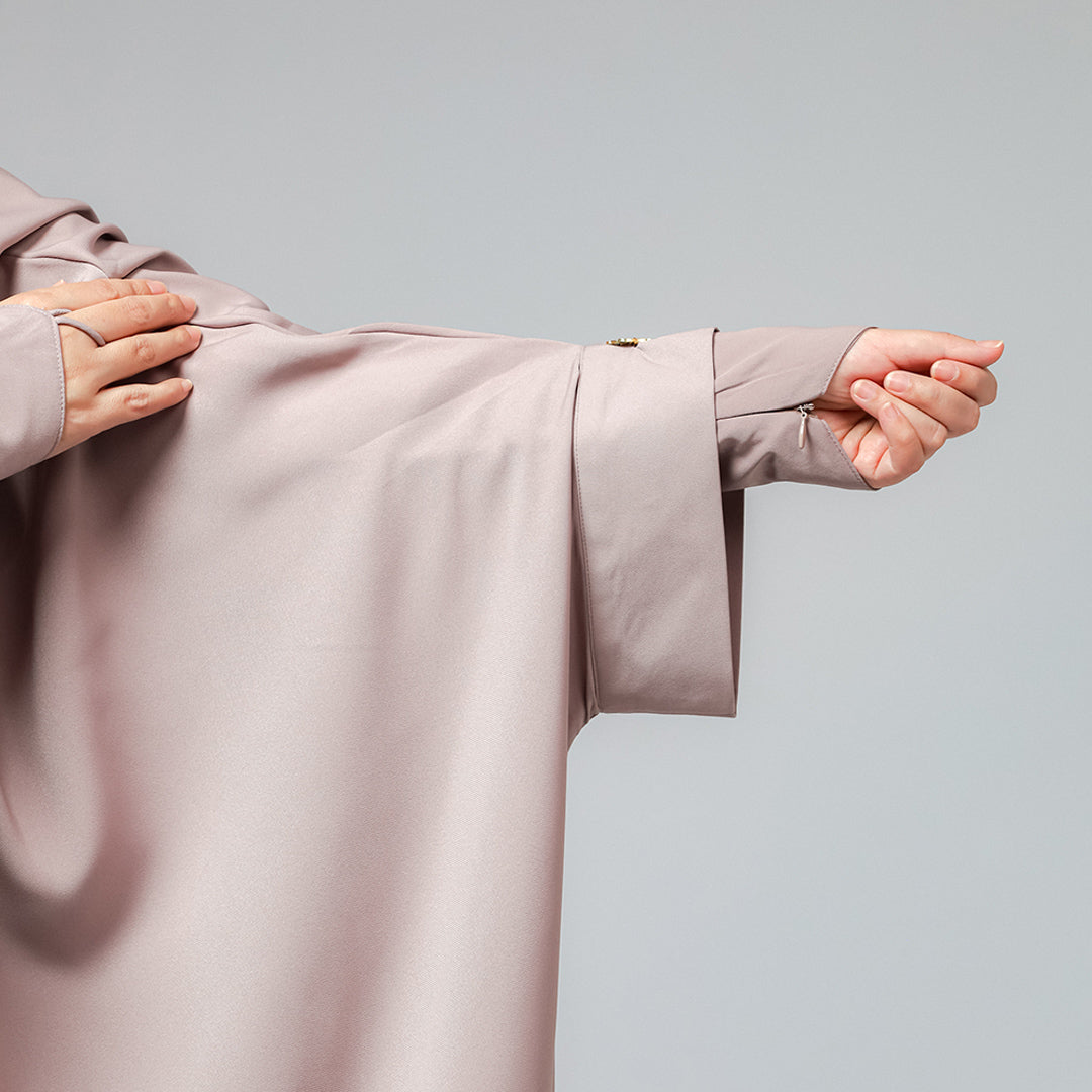 Aziza Long French Khimar Instan Cadar 2in1 Batwing