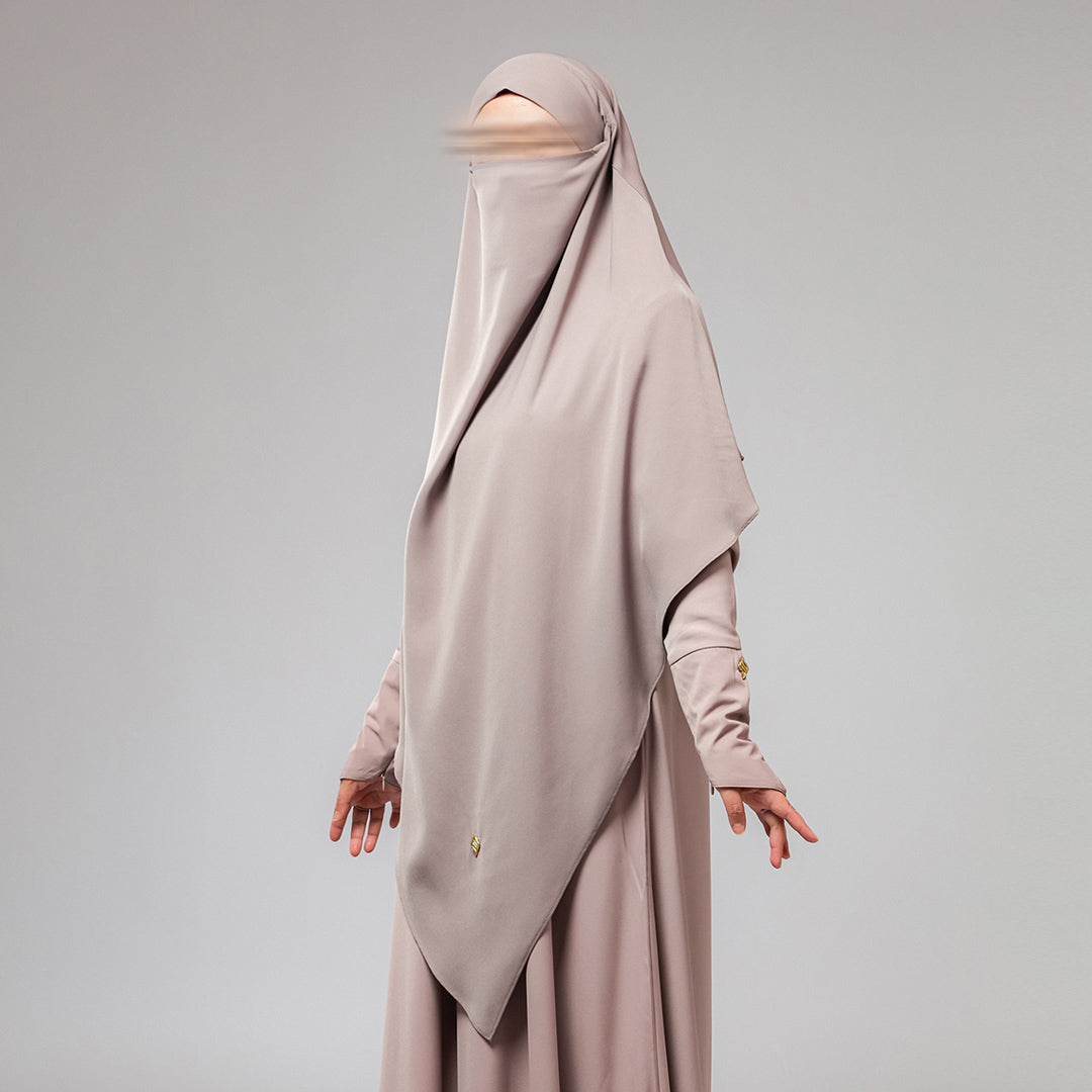 Aisha Instan Hijab French Khimar Bandana (Khiban)