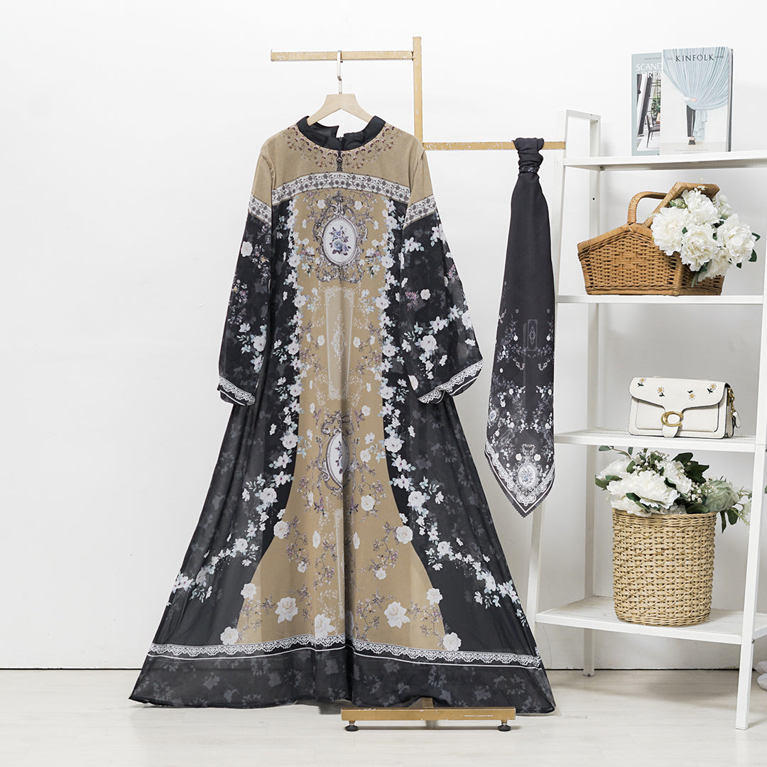 Dress Set Jilbab Kinaya