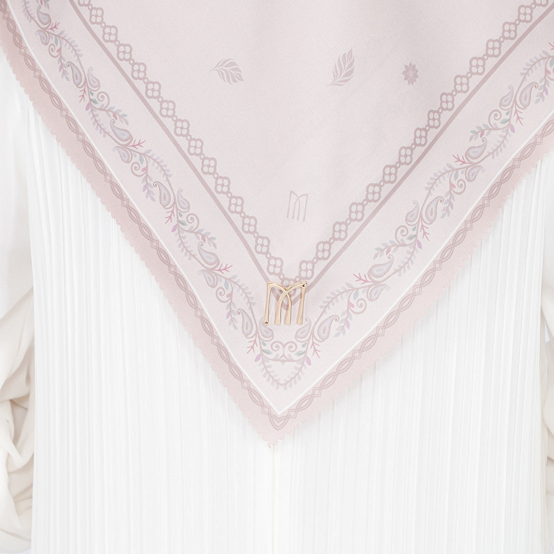 Arina Embossed Printed Scarf