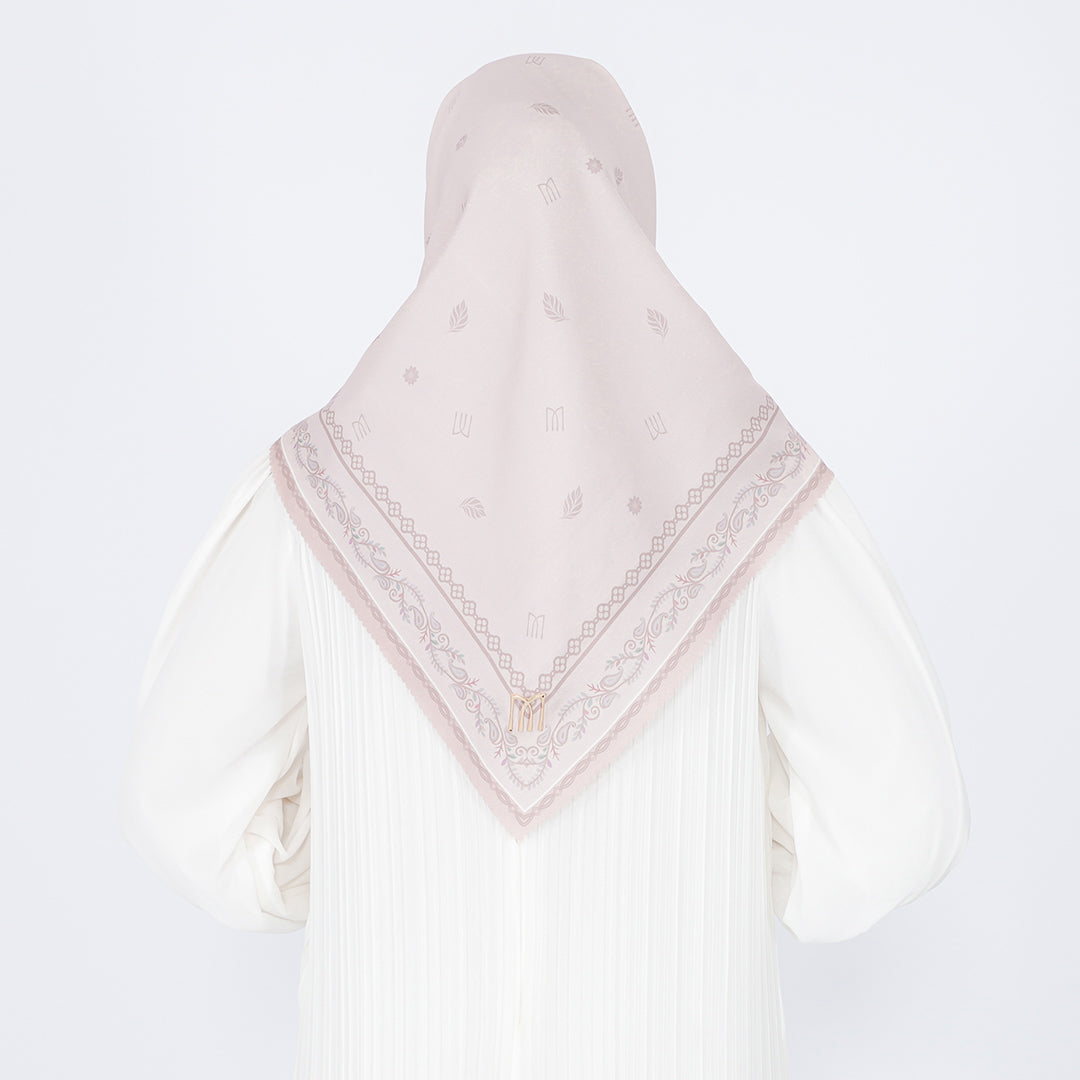 Arina Embossed Printed Scarf