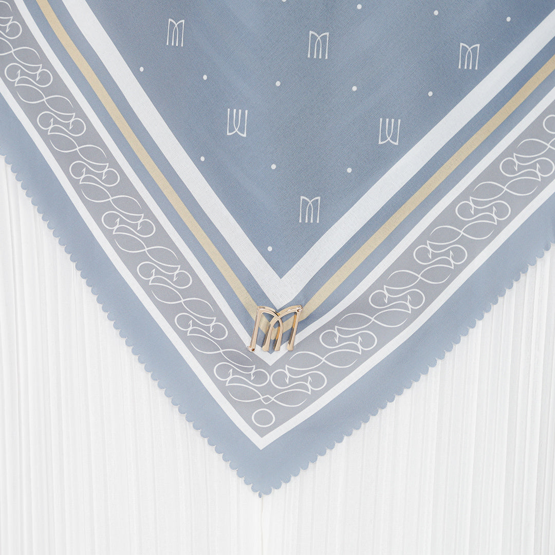 Rahita Embossed Printed Scarf