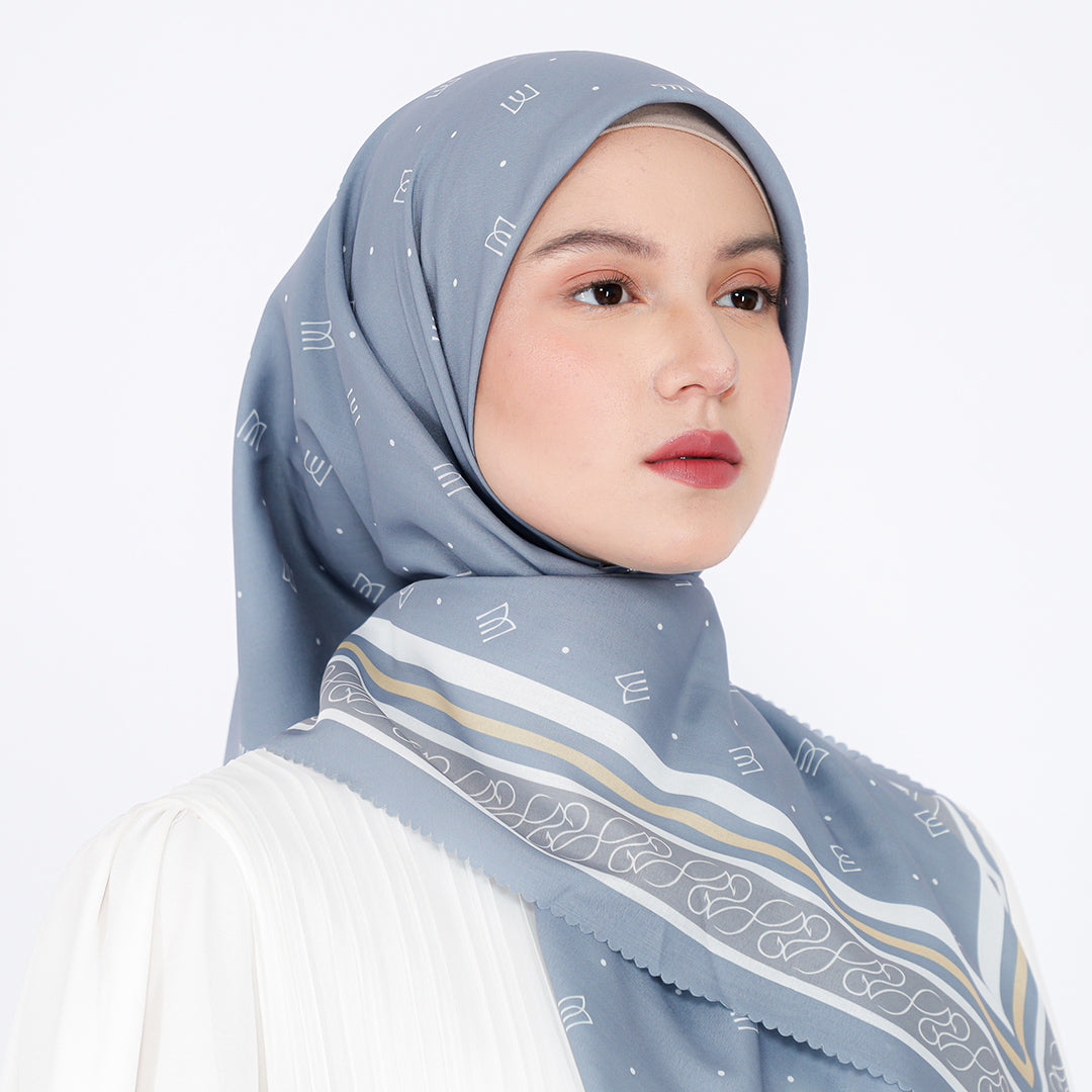 Rahita Embossed Printed Scarf