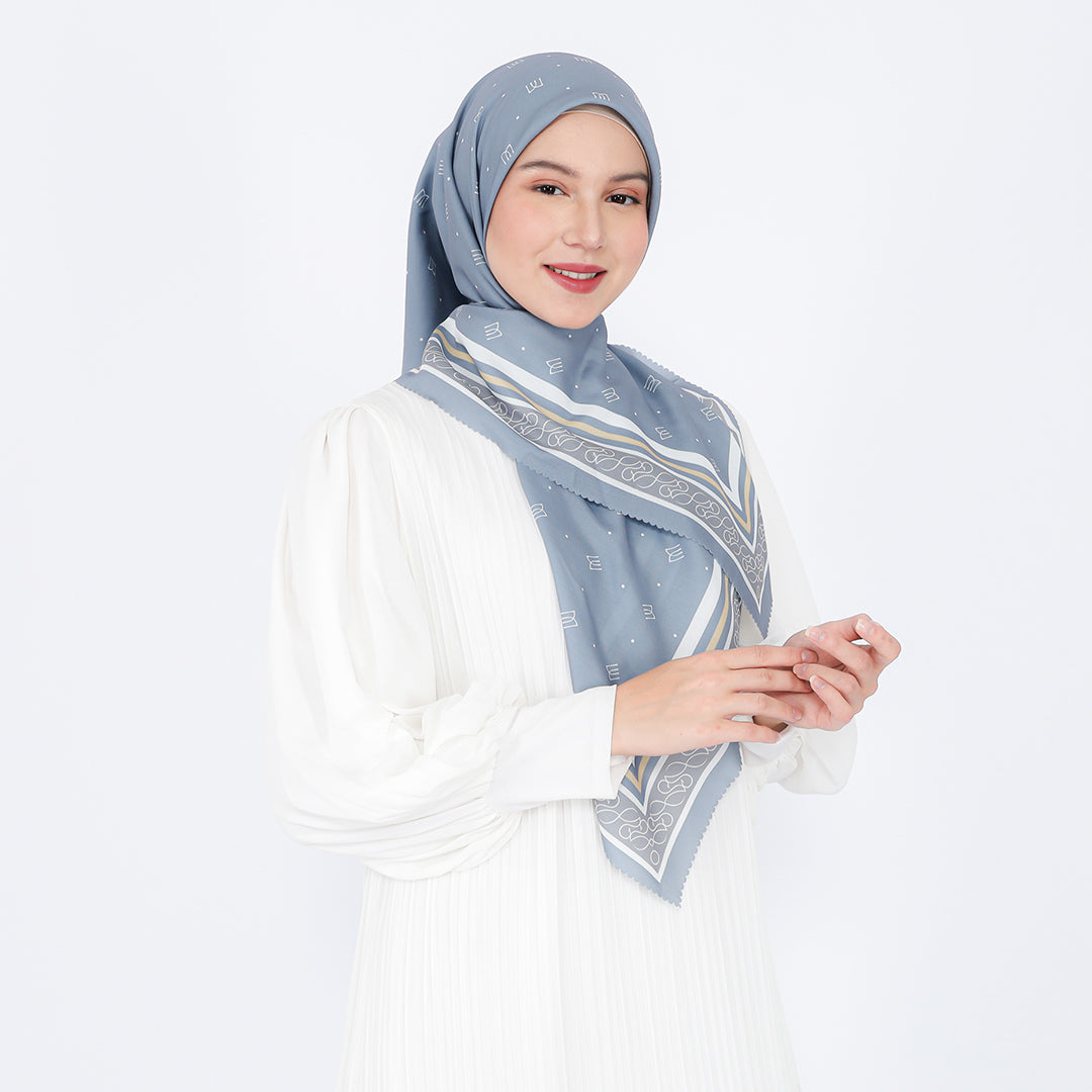 Rahita Embossed Printed Scarf