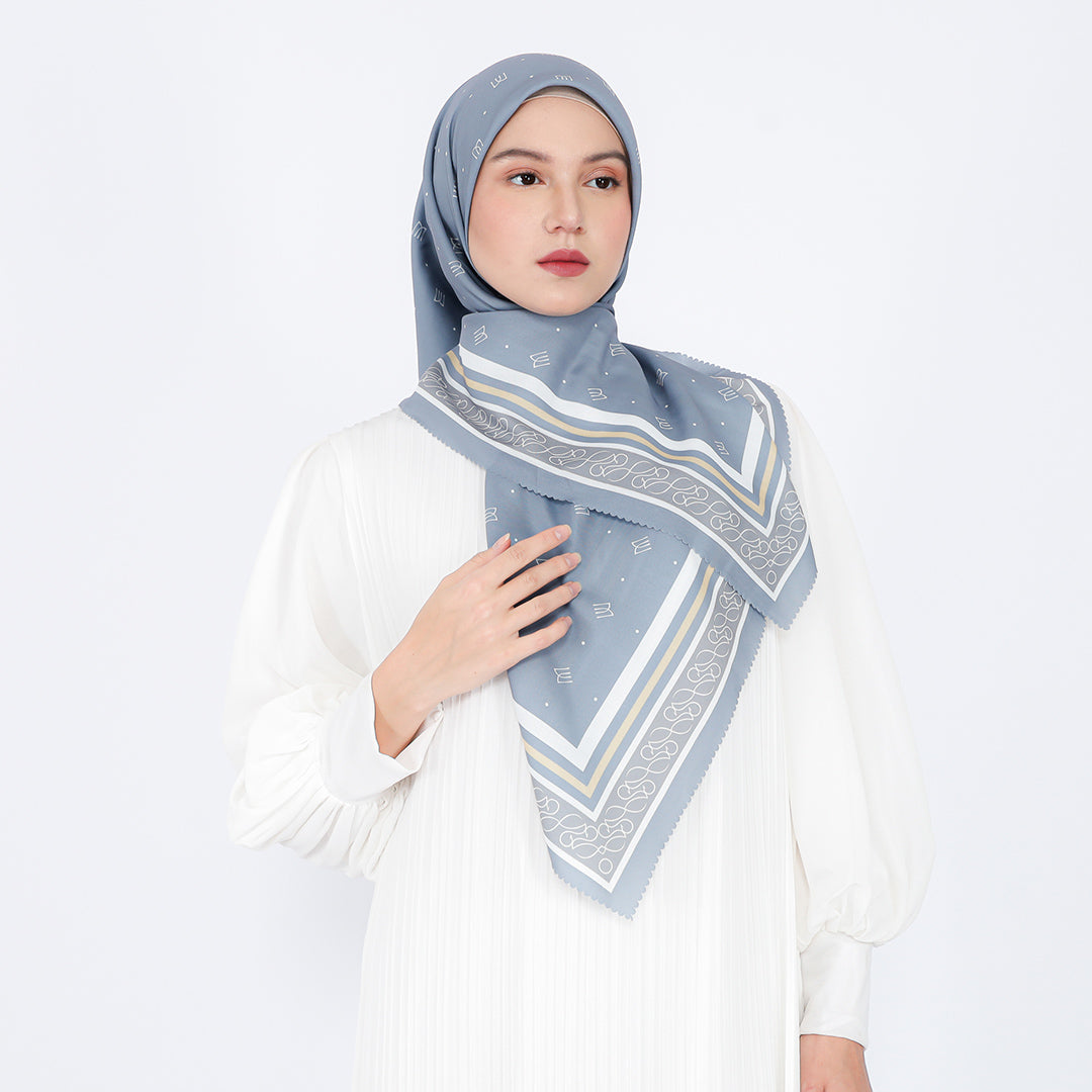 Rahita Embossed Printed Scarf