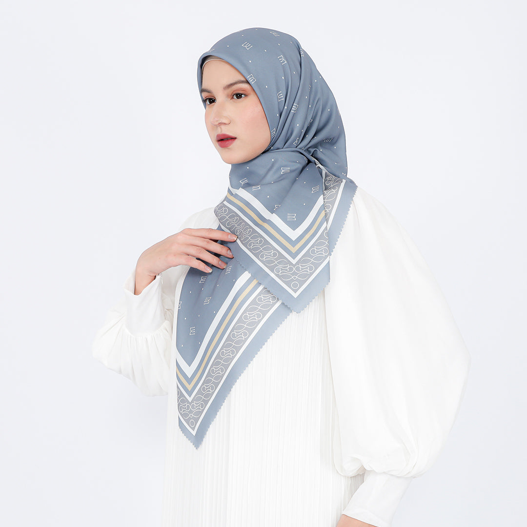 Rahita Embossed Printed Scarf