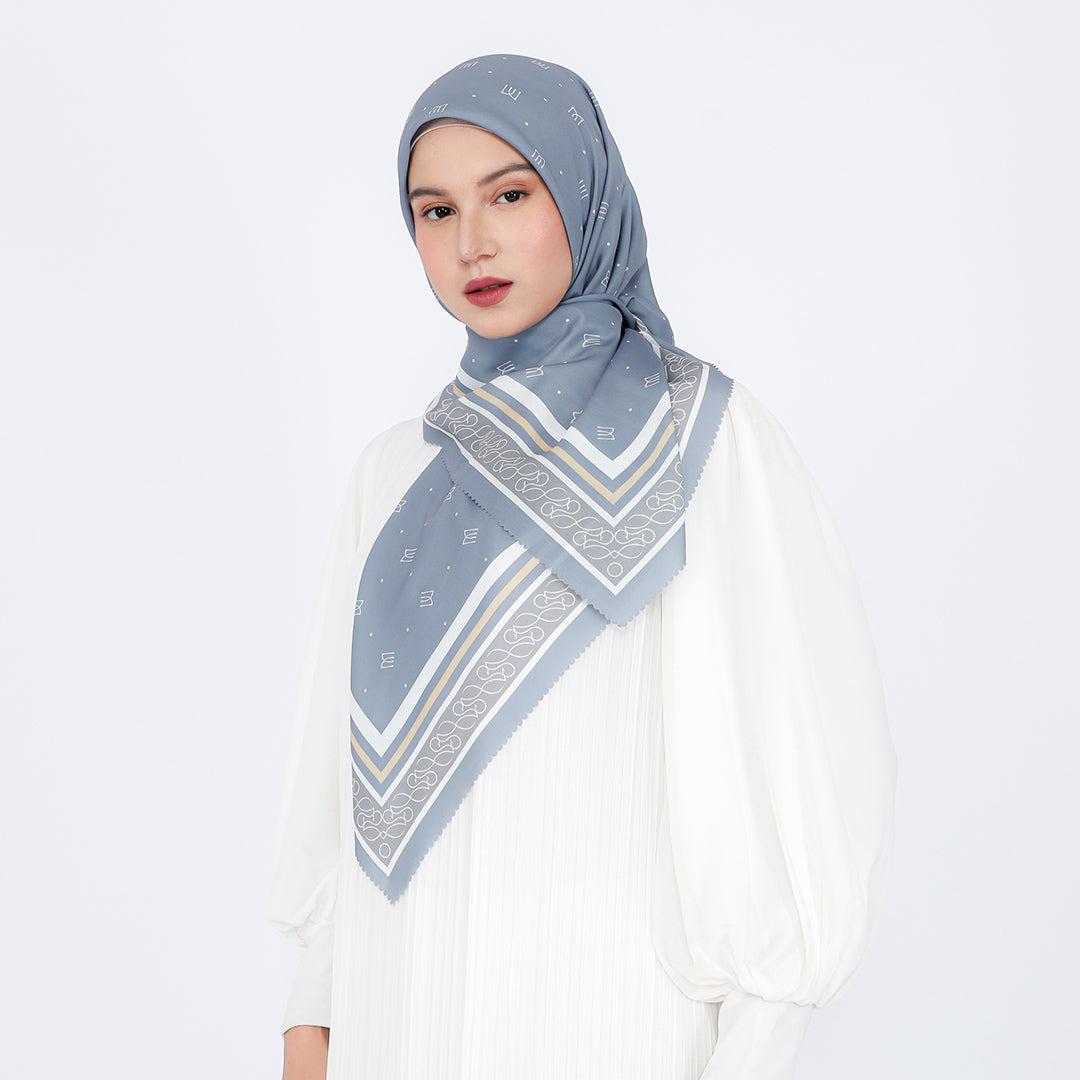 Rahita Embossed Printed Scarf