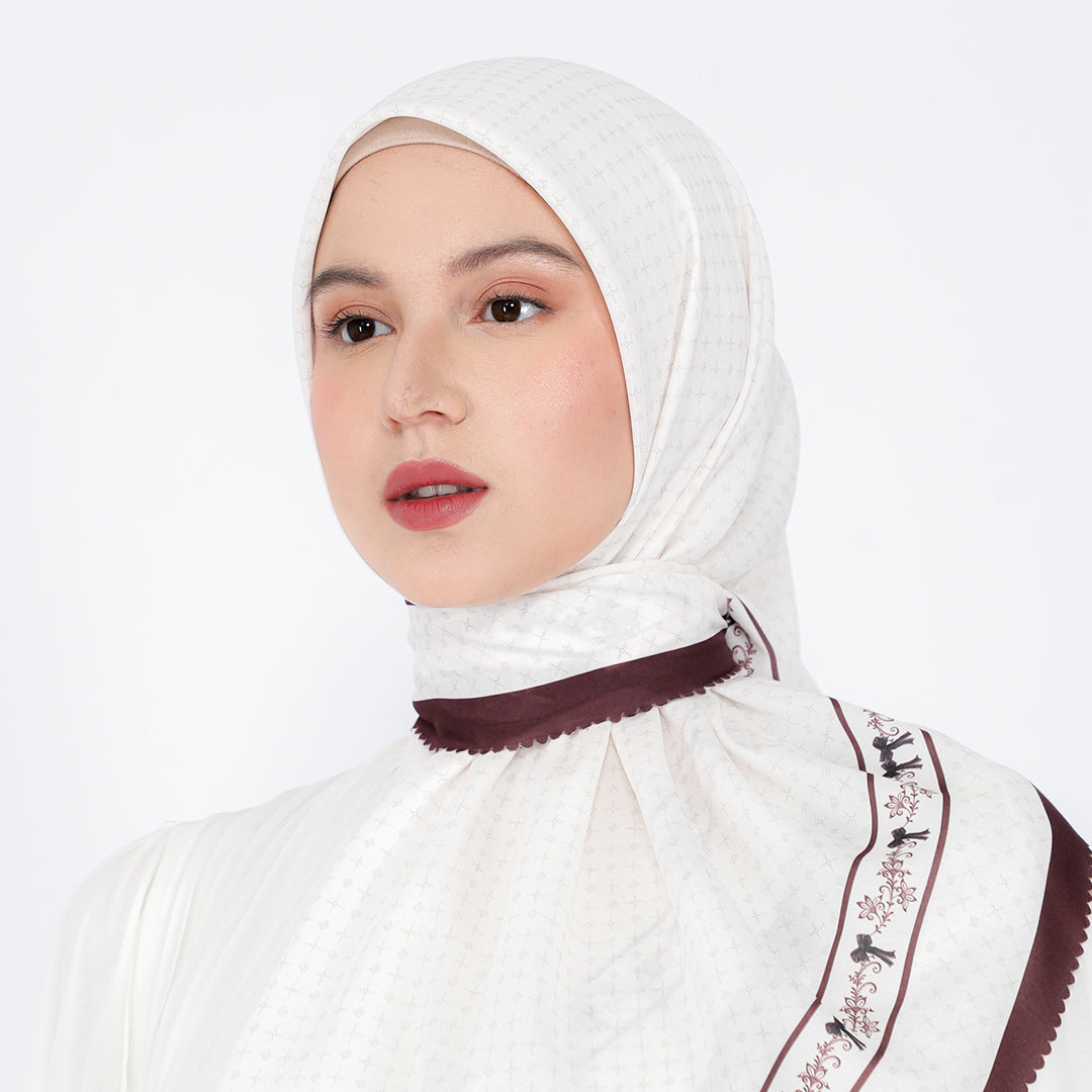 Nika Embossed Printed Scarf