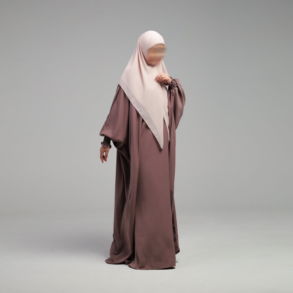 Abaya Gamis Muslimah Syari Dress Iffa Batwing