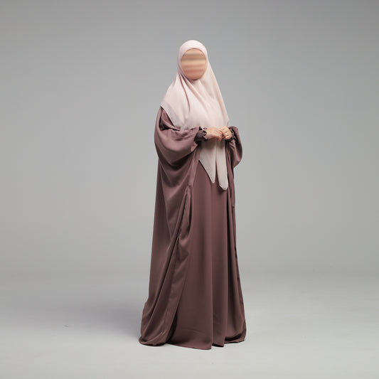 Abaya Gamis Muslimah Syari Dress Iffa Batwing