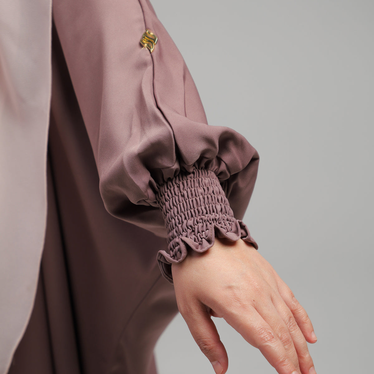 Abaya Gamis Muslimah Syari Dress Iffa Batwing