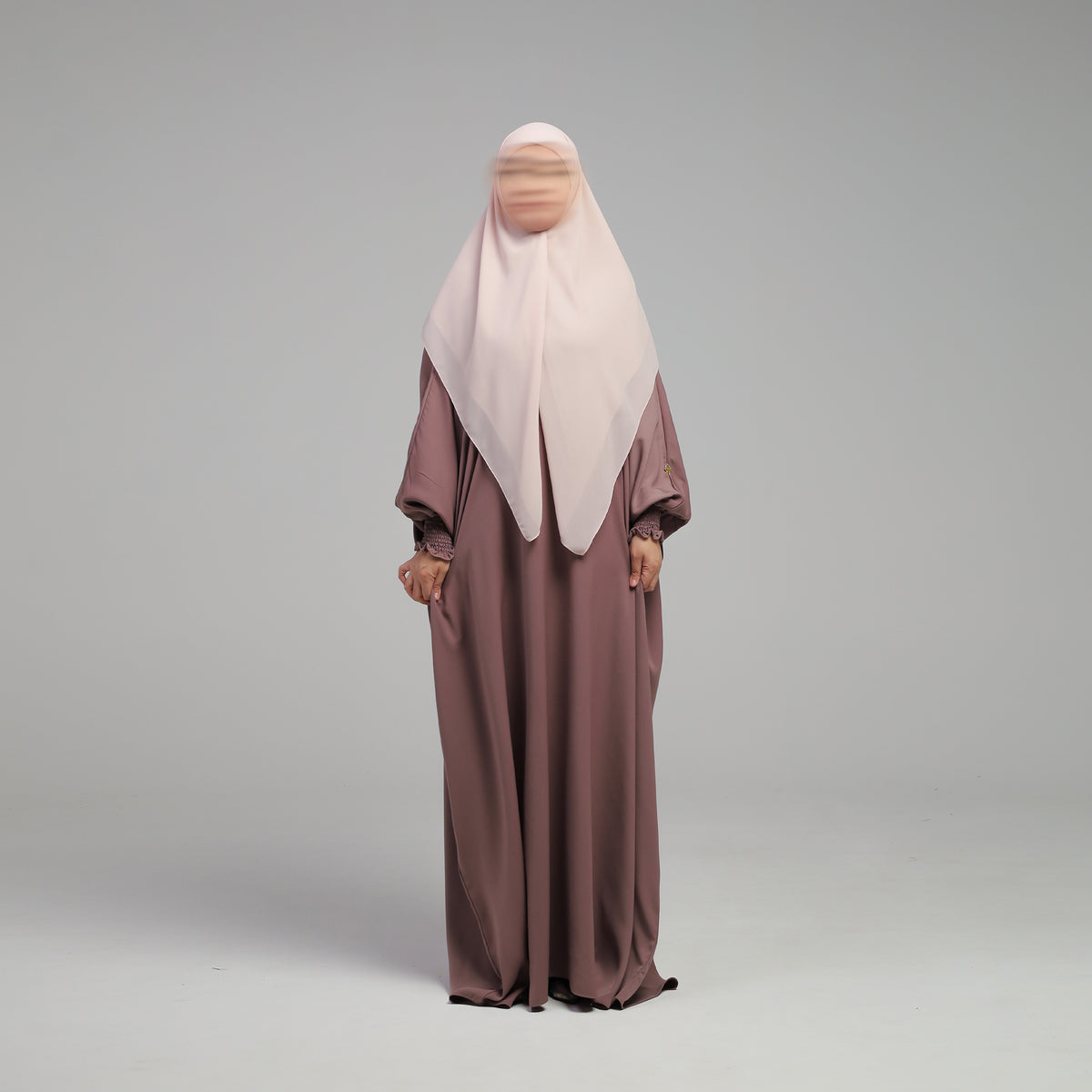 Abaya Gamis Muslimah Syari Dress Iffa Batwing