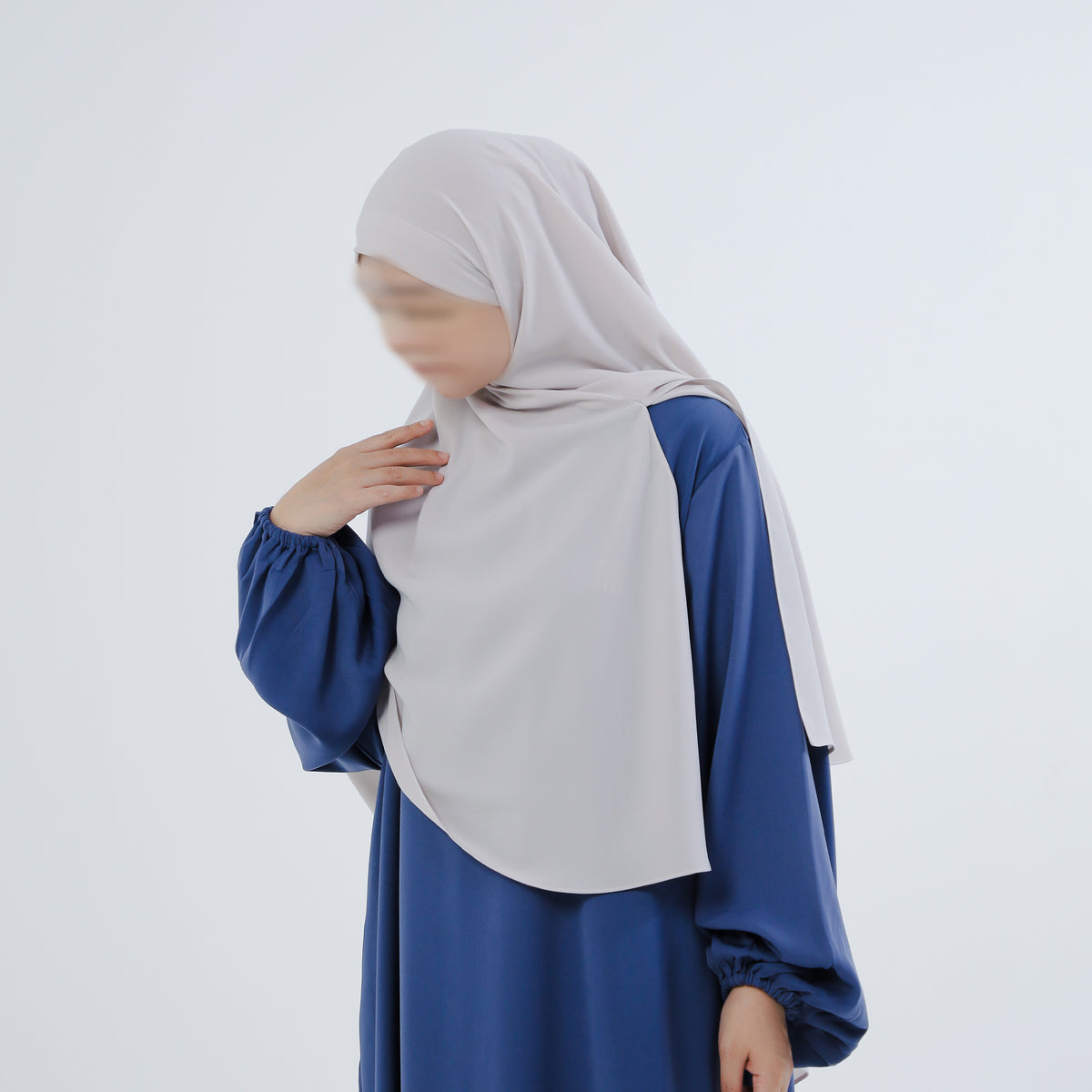 Bushra Khimar Trout Bandana Instan (Khiban)