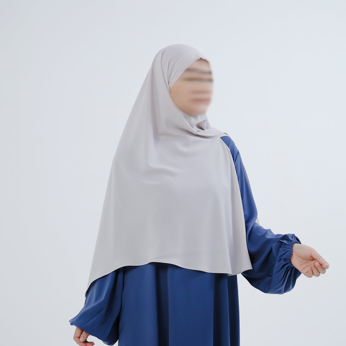 Bushra Khimar Trout Bandana Instan (Khiban)