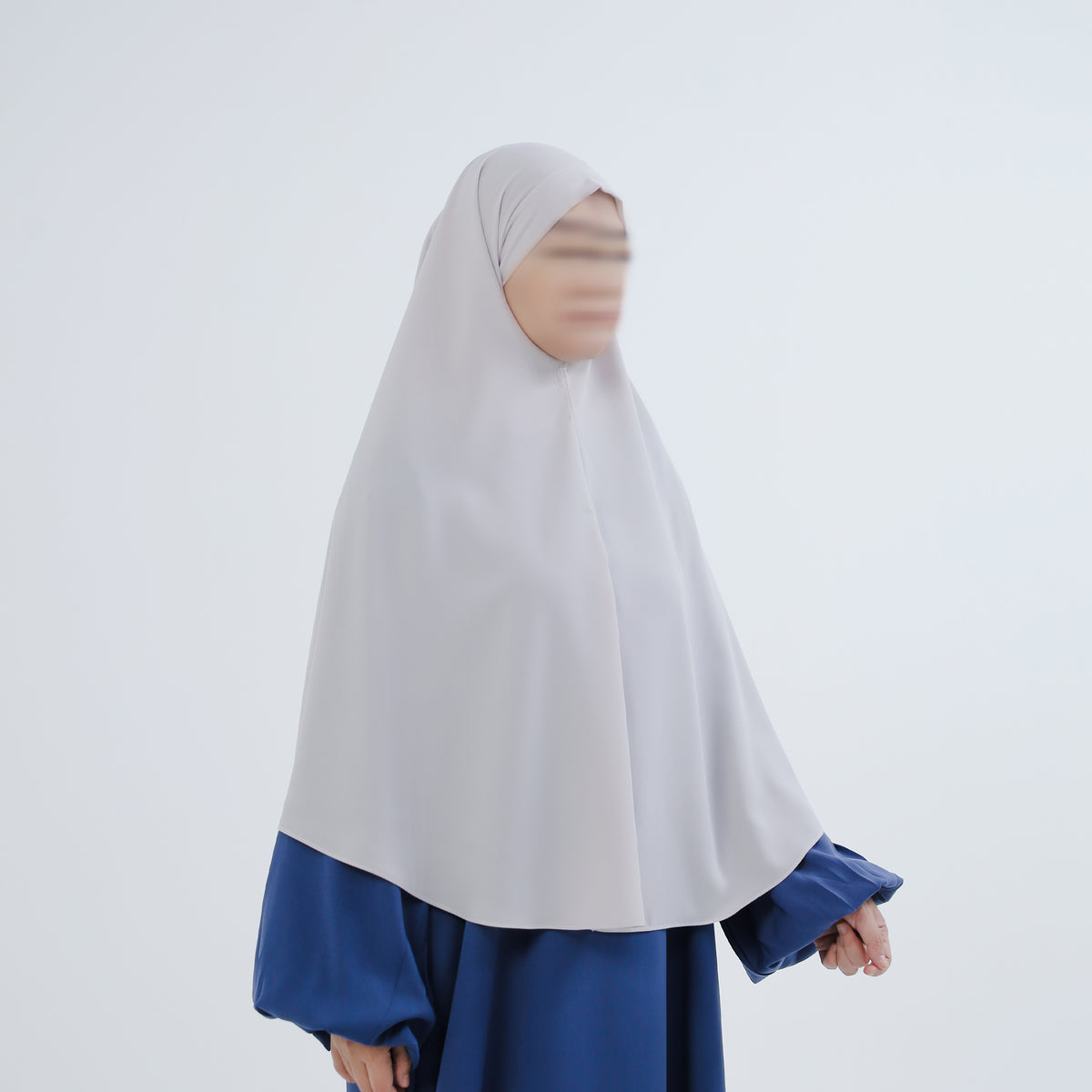 Bushra Khimar Trout Bandana Instan (Khiban)