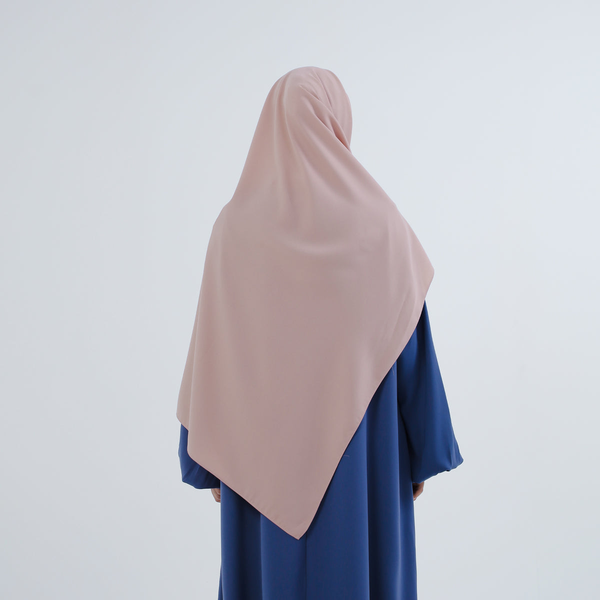 Bahira Blush Pink Pashmina Bandana Instan (Pasban)