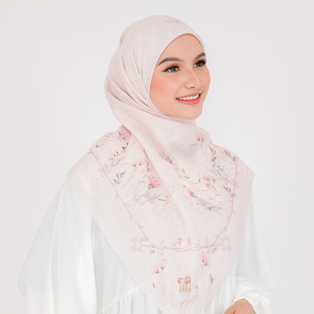 Arsy Embossed Printed Scarf