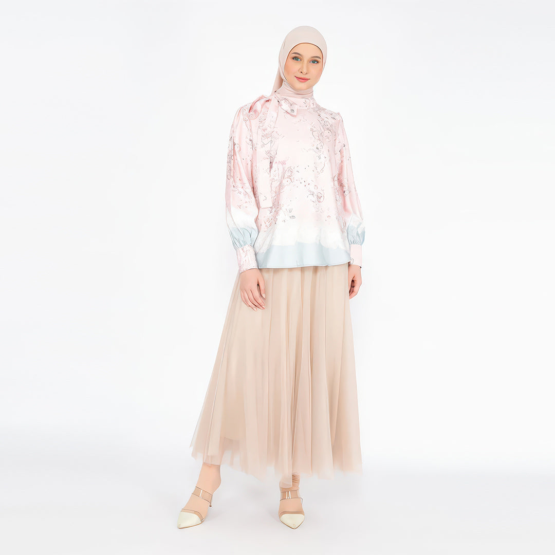 Blouse Elvera Silk Printed