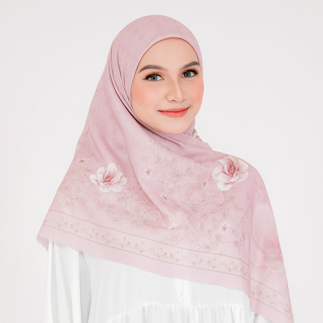 Andrea Embossed Printed Scarf