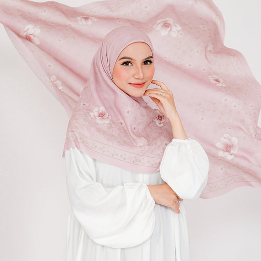 Andrea Embossed Printed Scarf