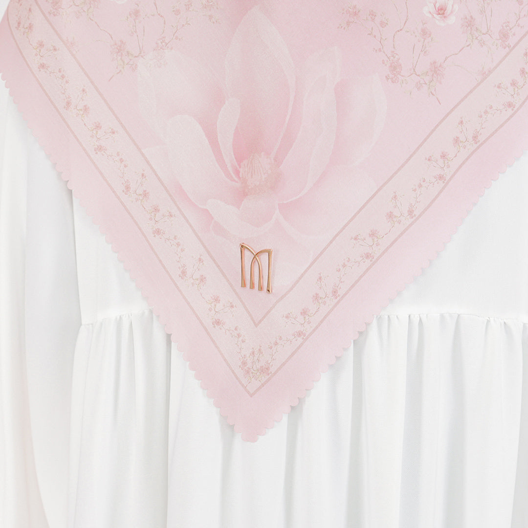 Andrea Embossed Printed Scarf