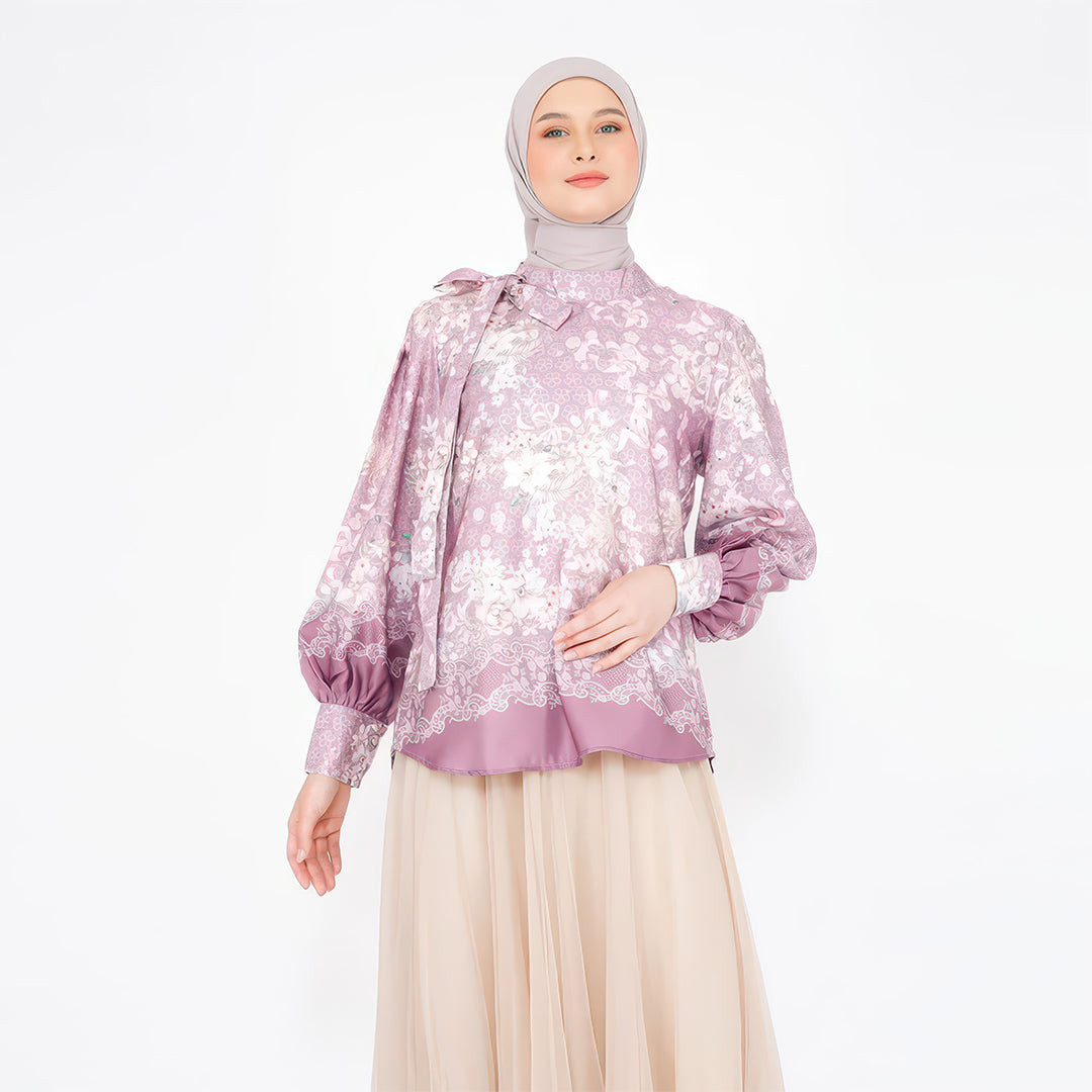 Blouse Elvera Silk Printed