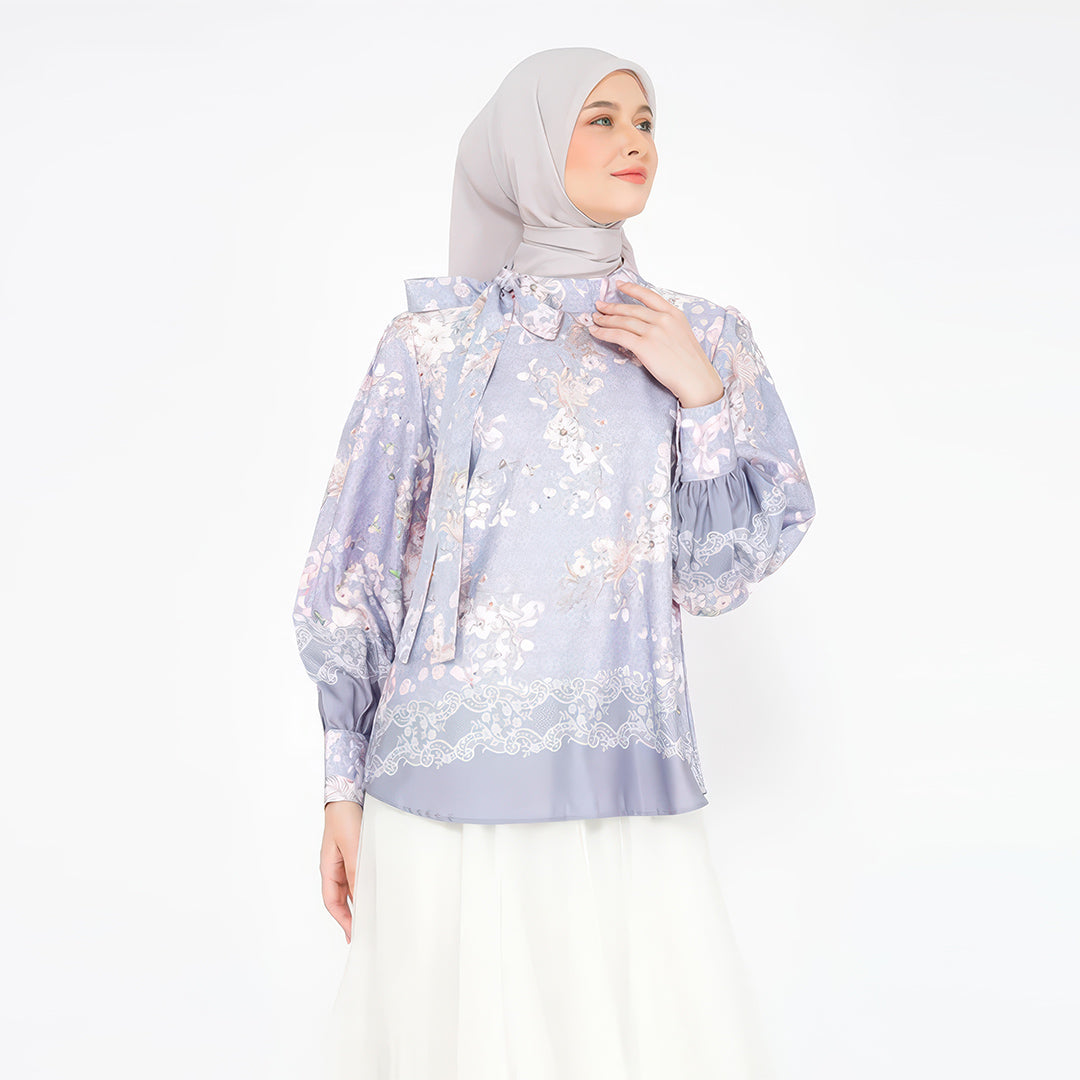 Blouse Elvera Silk Printed