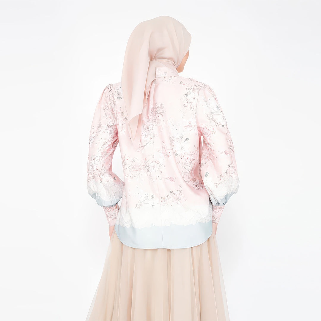 Blouse Elvera Silk Printed