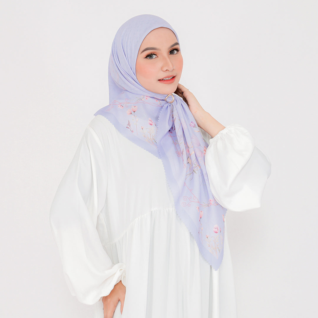 Arsy Embossed Printed Scarf