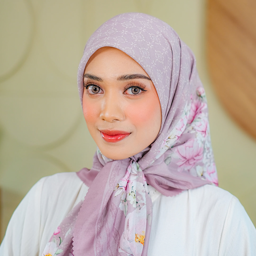 Liana Embossed Printed Scarf