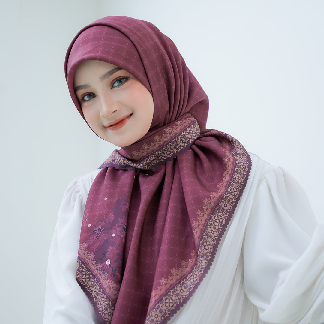 Sekar Embossed Printed Scarf