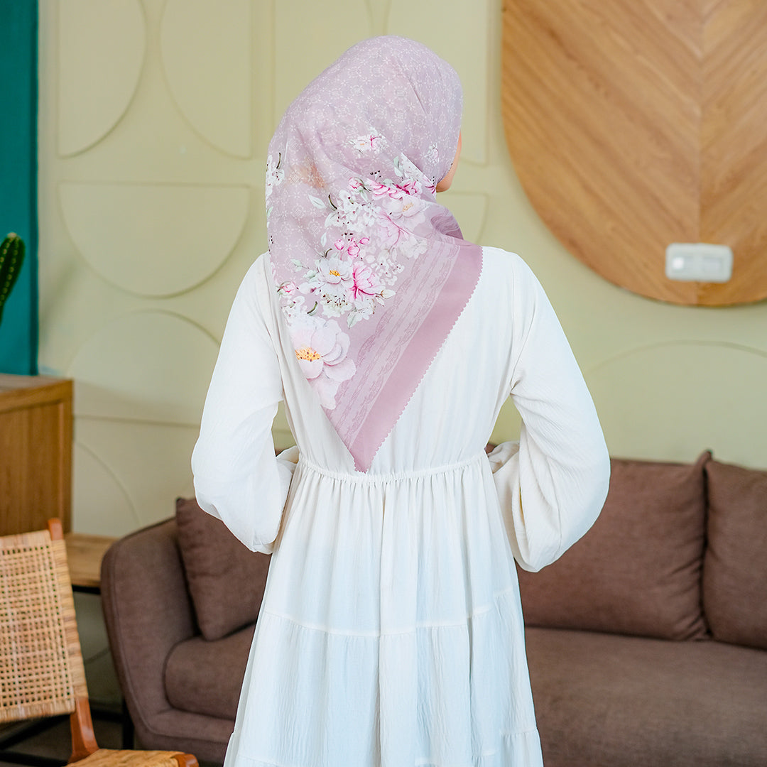 Liana Embossed Printed Scarf