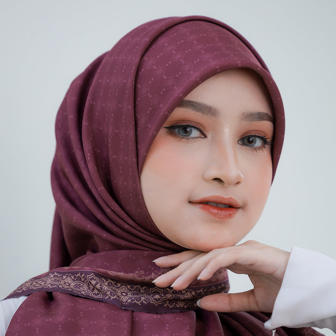 Sekar Embossed Printed Scarf