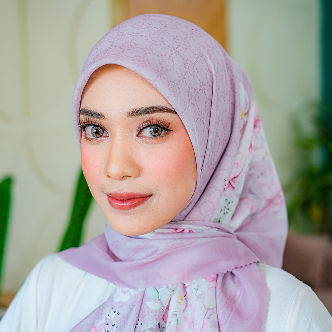 Liana Embossed Printed Scarf