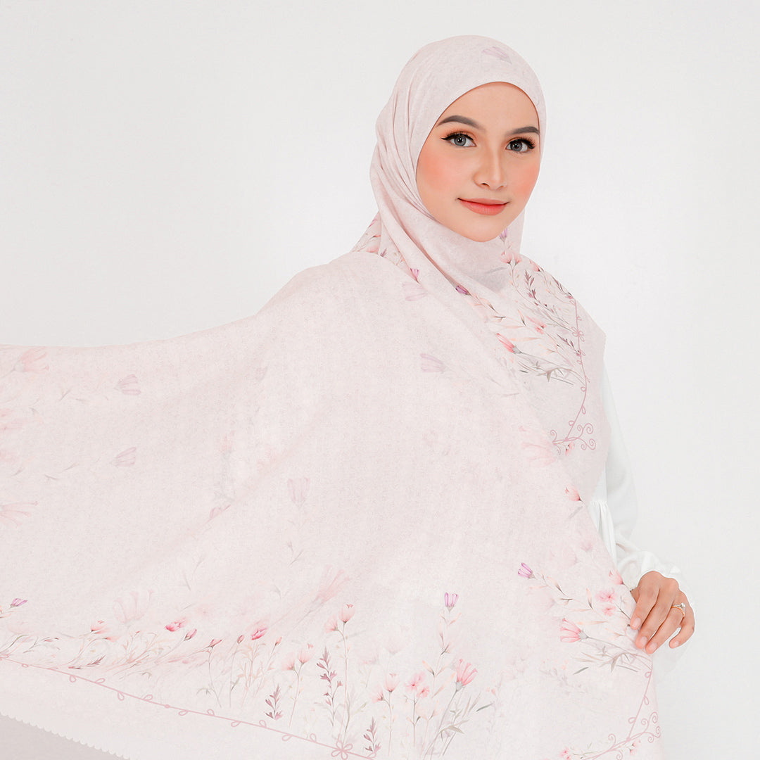 Aruna Embossed Printed Scarf