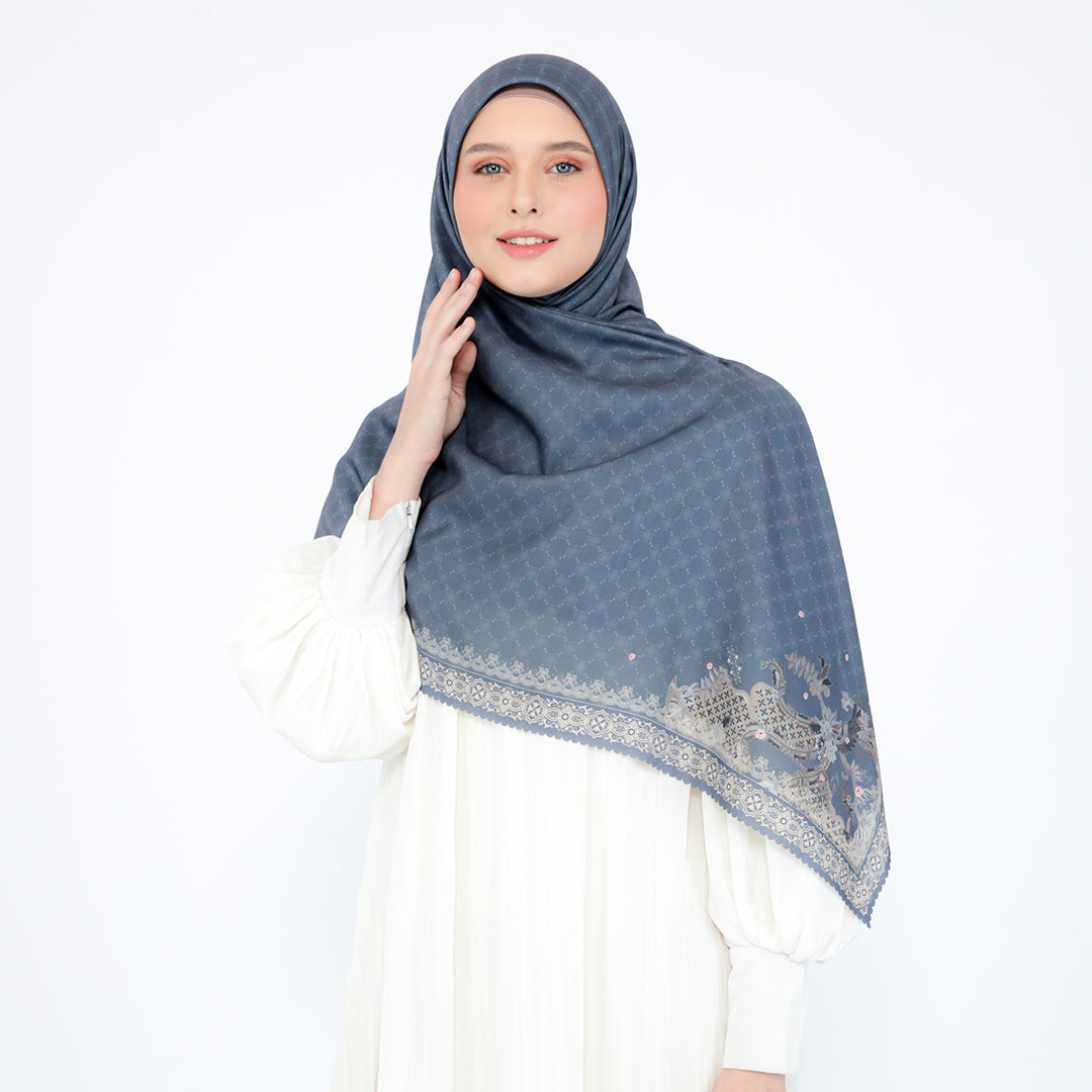 Sekar Embossed Printed Scarf