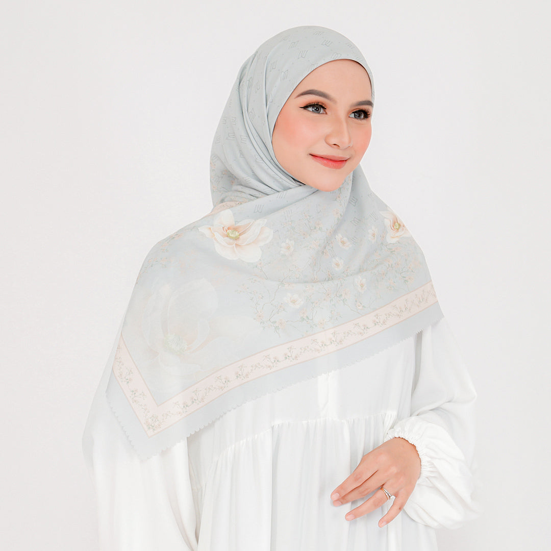 Andrea Embossed Printed Scarf