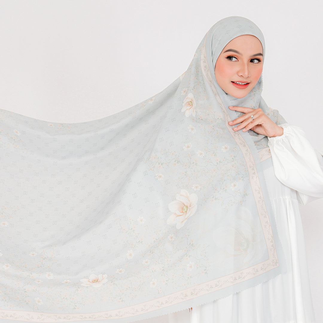 Andrea Embossed Printed Scarf