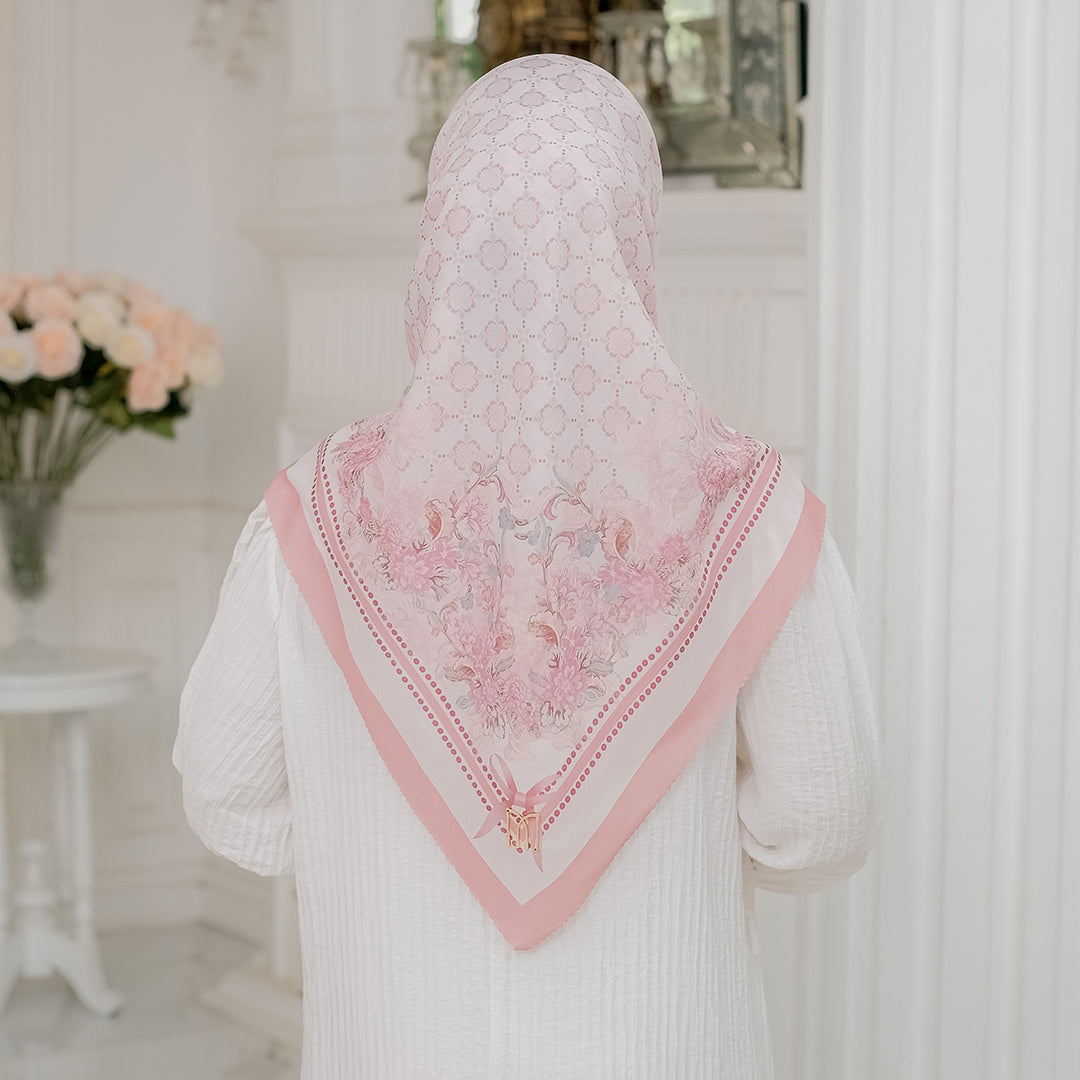 Luisha Embossed Printed Scarf