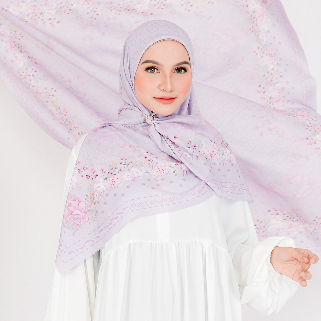 Aruna Embossed Printed Scarf