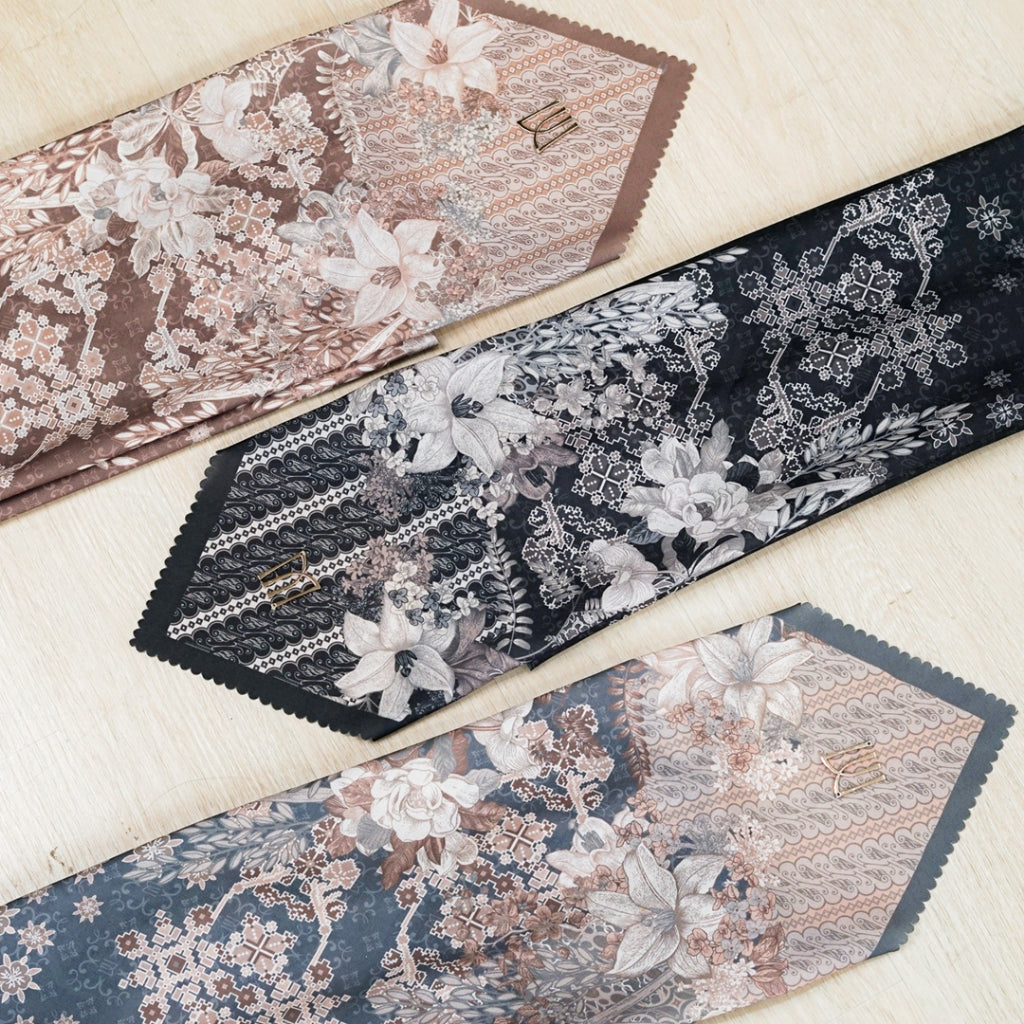 Java Embossed Printed Scarf