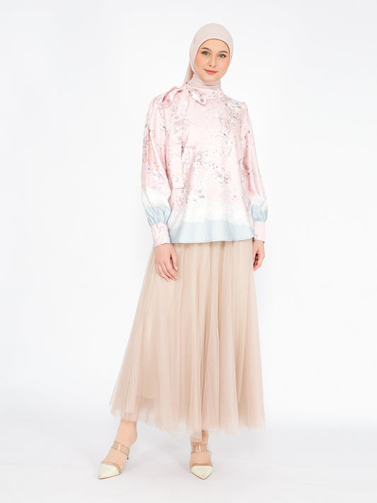 Blouse Elvera Silk Printed