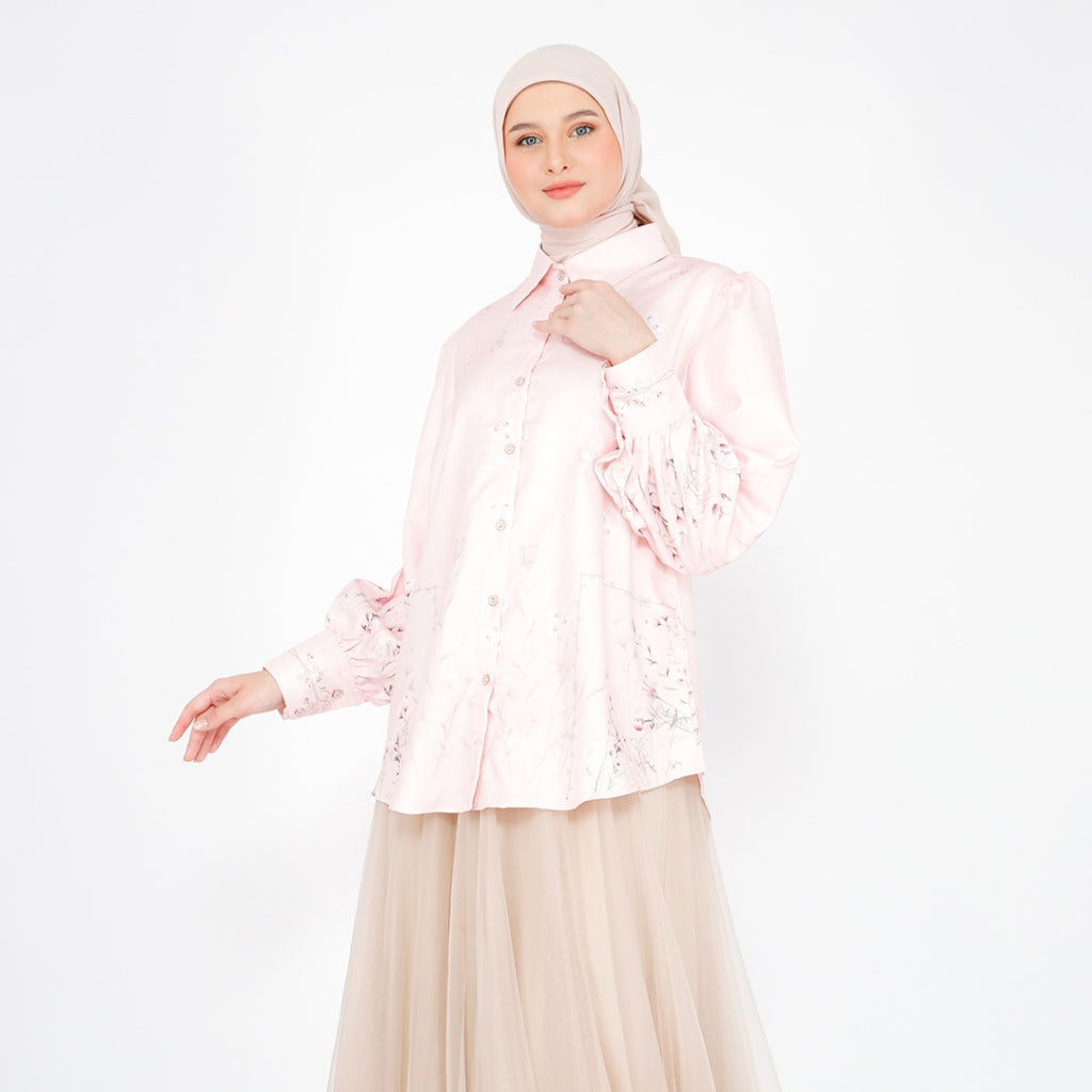 Blouse Arsy Silk Printed