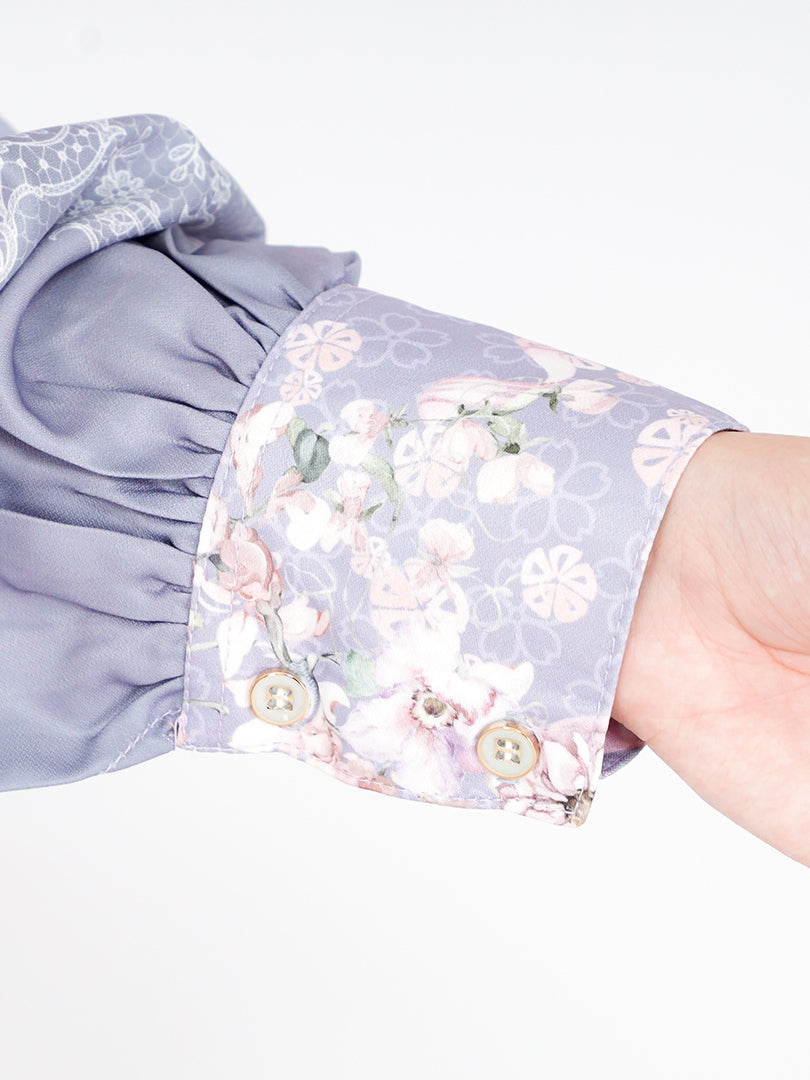 Blouse Elvera Silk Printed