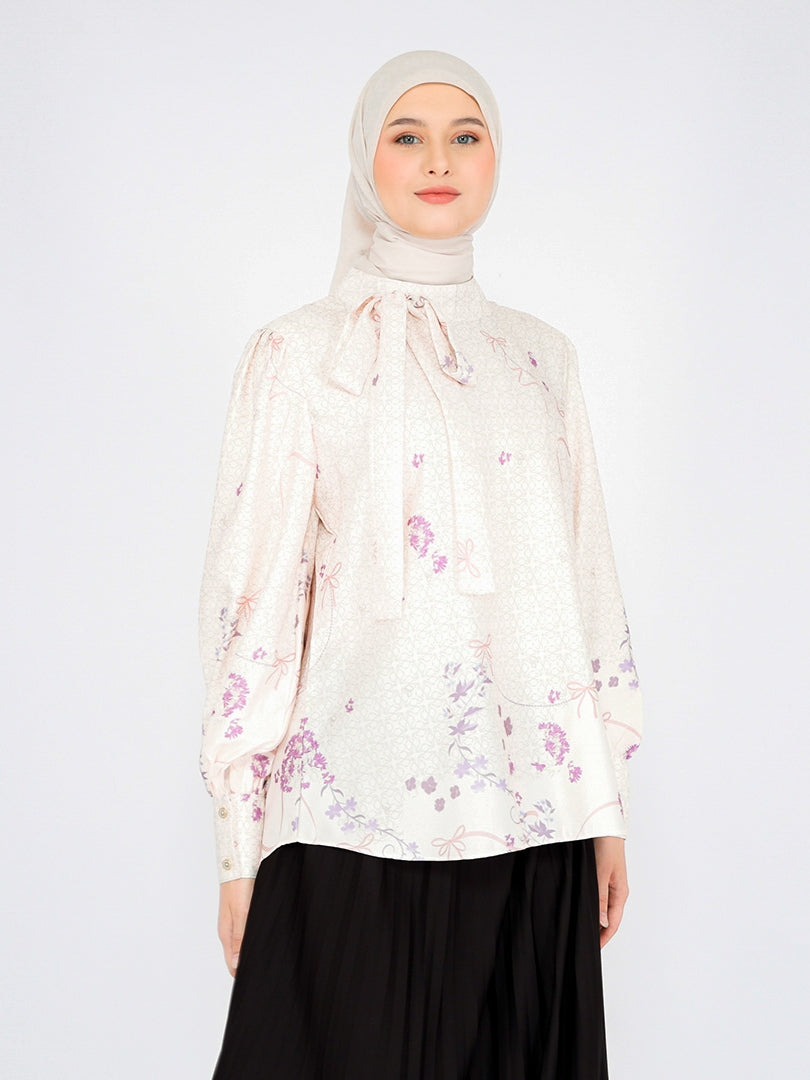 Blouse Alea Silk Printed