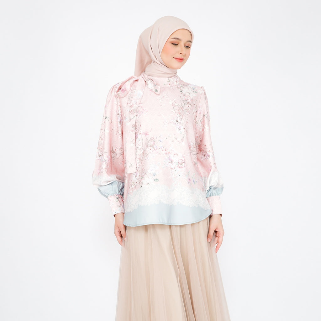 Blouse Elvera Silk Printed