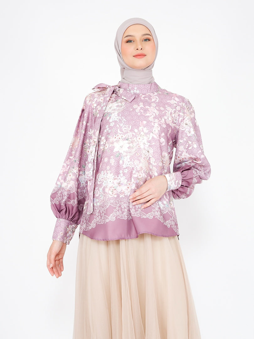 Blouse Elvera Silk Printed