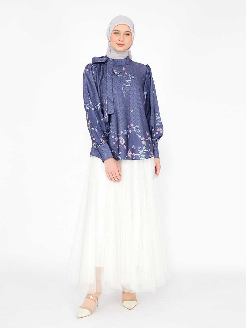 Blouse Alea Silk Printed
