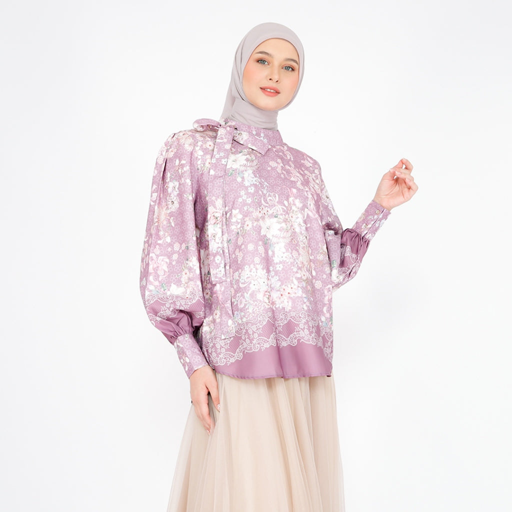 Blouse Elvera Silk Printed